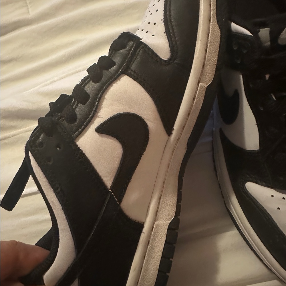 Black and White Men's Sneakers